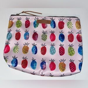 Pura Vida Pineapple Cosmetic Bag